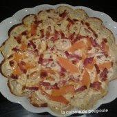 Mise à l'honneur Potiron et lardon au four - La cuisine de poupoule