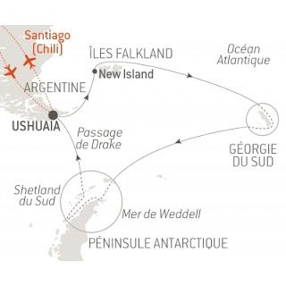 L'aventure merveilleuse en Antarctique ! Partie 1 Ushuaïa et les Falkland !