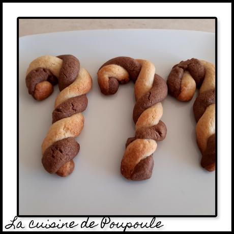 Canne sablés gingembre cacao