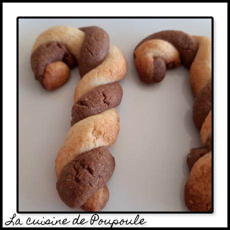 Canne sablés gingembre cacao