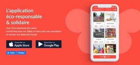 Une application pour vendre vos objets au profit des associations