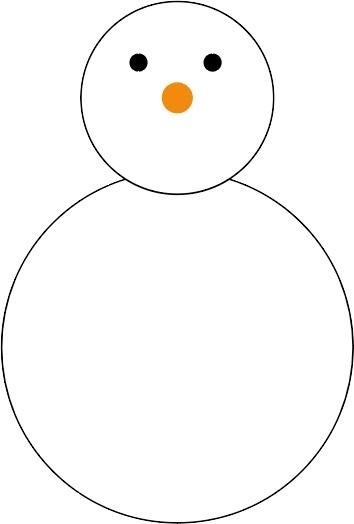 Créer un bonhomme de neige avec Illustrator - Paperblog