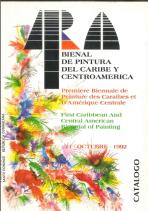 Première biennale de peinture de la Caraïbe et de l'Amérique latine en 1992 au Musée d'art moderne de Santo Domingo ( Rep. dom. )
