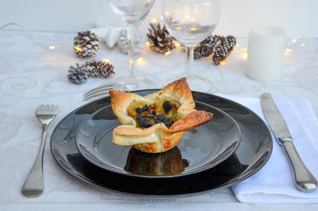 Feuilletés aux poireaux et à la truffe