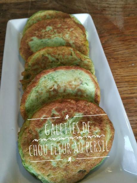 Galettes ou beignets de chou fleur Galettes ou beignets de chou fleur