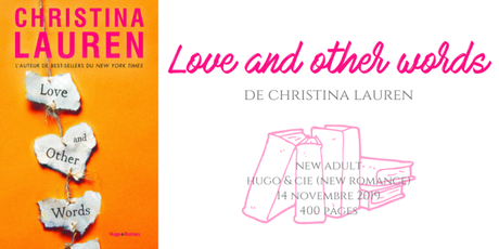 Love and other words • Christina Lauren