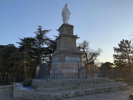 Carte postale d’Orange un soir d’hiver #Provence