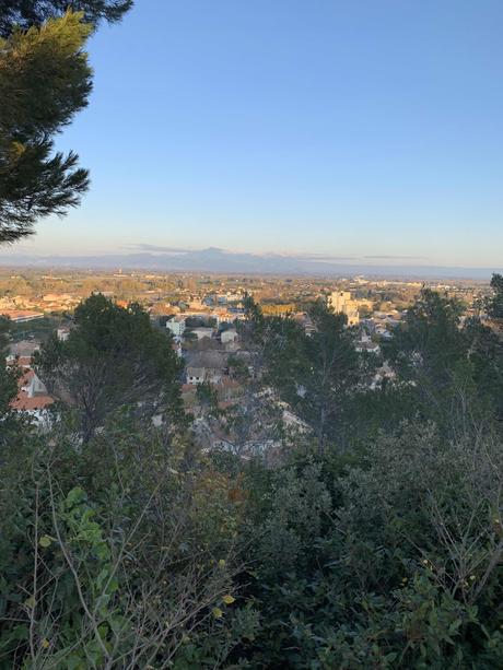 Carte postale d’Orange un soir d’hiver #Provence