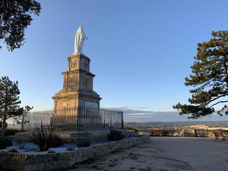Carte postale d’Orange un soir d’hiver #Provence