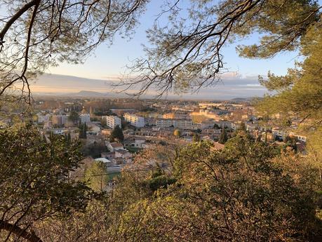 Carte postale d’Orange un soir d’hiver #Provence