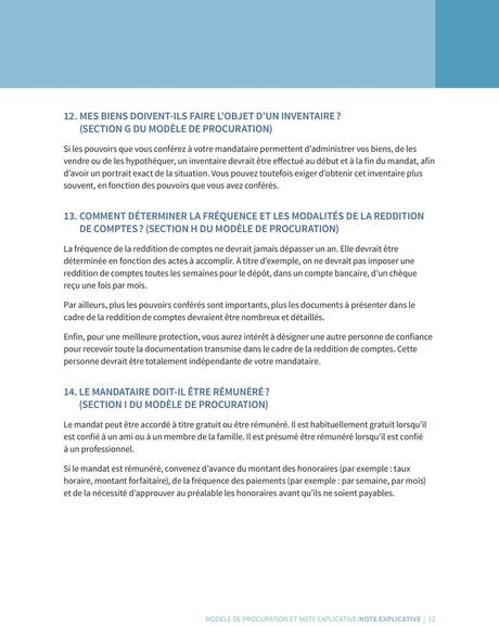 MODÈLE DE PROCURATION ET NOTE EXPLICATIVE - PDF ...