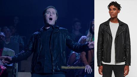 HIGH SCHOOL MUSICAL : THE MUSICAL : THE SERIES : Lucas Grabeel’s leather jacket in S1E08