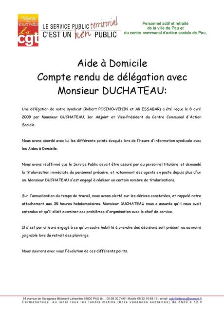 Calaméo - Tract Aide à Domicile Avril 2009