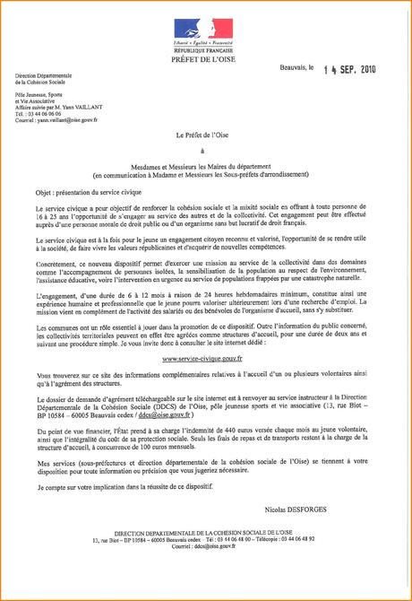 lettre de sensibilisation pour un salarié 6+ exemple de lettre administrative | format lettre ...
