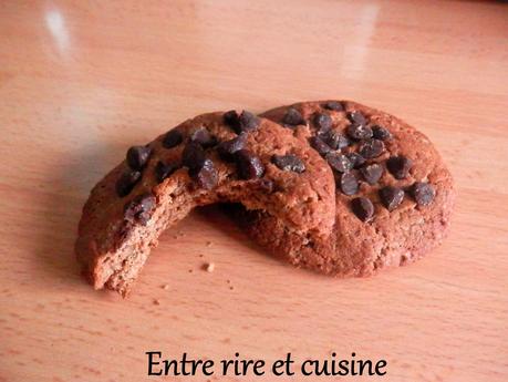 Cookies à la farine de châtaigne et pépites de chocolat Cookies à la farine de châtaigne et pépites de chocolat
