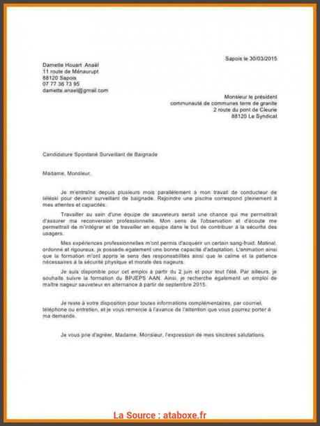 demande de stagiairisation exemples de modèles: Lettre De Motivation Titularisation ...