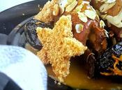 Cailles pruneaux pain d'épices