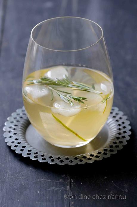 palais des thés , poires , romarin , fêtes , limonade , fraîcheur 