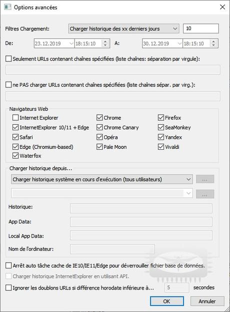 BrowsingHistoryView - pour supprimer les enregistrements d'historique de Chrome ou Firefox BrowsingHistoryView - pour supprimer les enregistrements d'historique de Chrome ou Firefox