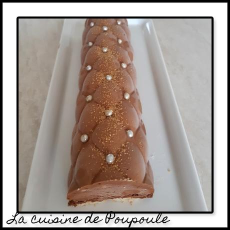 Bûche à la mousse au chocolat Bûche à la mousse au chocolat