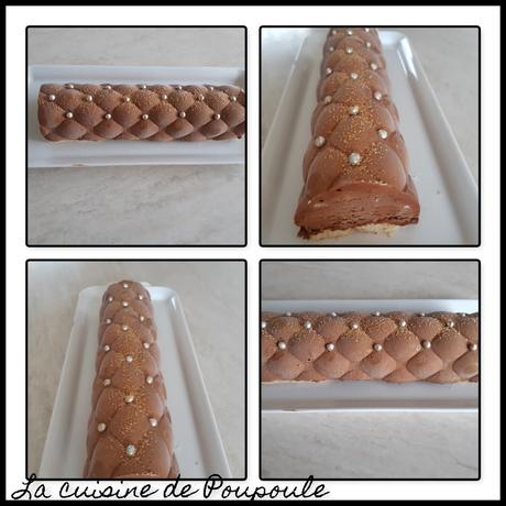 Bûche à la mousse au chocolat Bûche à la mousse au chocolat