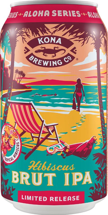 News bière – Kona Brewing fête son 25e anniversaire avec la sortie de Brut IPA
– Houblon IPA d'hibiscus brut de la Kona Brewing Company.