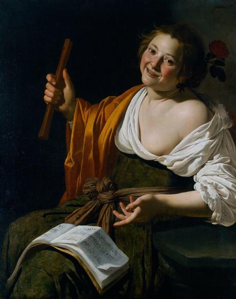 Van Bijlert 1630 ca Paysanne jouant de la Flute Art Gallery of New South Wales