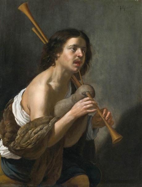 Van Bijlert 1635-45 Joueur de cornemuse coll priv