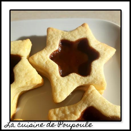 Biscuits étoile au caramel au beurre salé