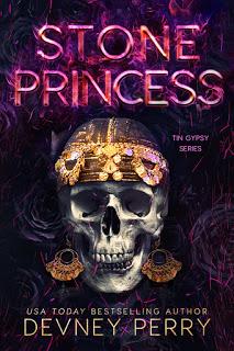 Cover Reveal VO : Découvrez la couverture et le résumé de Stone Princess, le 3ème tome de la saga Tin Gipsy de Devney Perry
