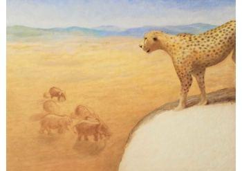 L’éléphante qui cherchait la pluie de M. Piquemal & A. Godard L’éléphante qui cherchait la pluie de M. Piquemal & A. Godard