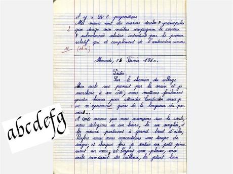 La France - J'ai retrouvé ton cahier d'école....