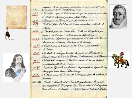 La France - J'ai retrouvé ton cahier d'école....