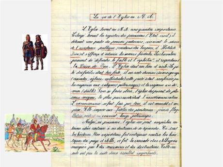 La France - J'ai retrouvé ton cahier d'école....