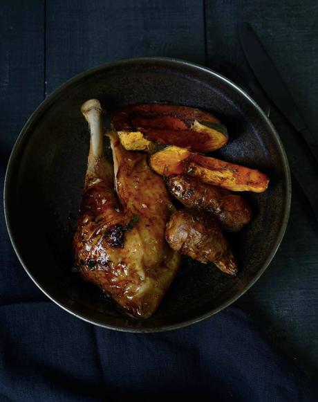 recette réconfortante , comfort food , poulet au four 