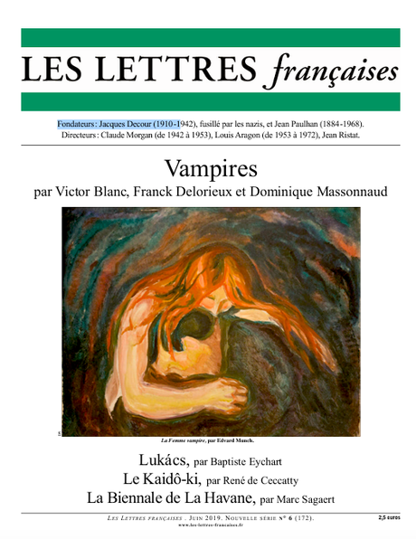 N° 172 – les Lettres françaises de mai 2019