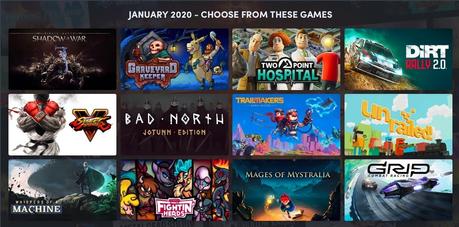 Humble Choice nous présente les 12 premiers jeux de l’année !