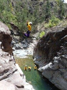 saut facultatif 8 m trou blanc