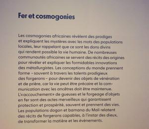 Musée du quai Branly – Jacques Chirac « Frapper le fer » l’Art des forgerons africains