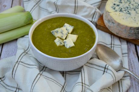 Velouté de poireaux à la fourme d’Ambert