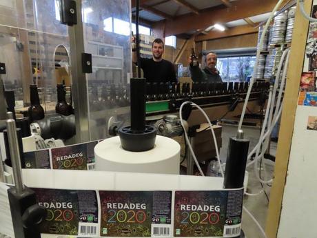 5000 bouteilles de bière Redadeg 2020 seront produites par la brasserie Tri Martolod.