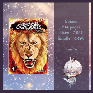 Vendredi Manga #17 – Les Royaumes Carnivores #1 / #2 / #3