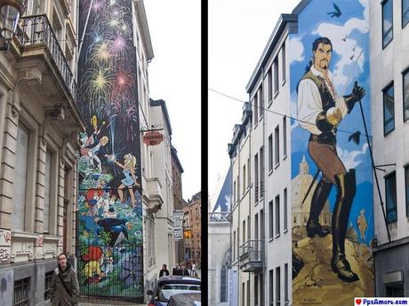 Pays Etranger - Fresques de Bruxelles