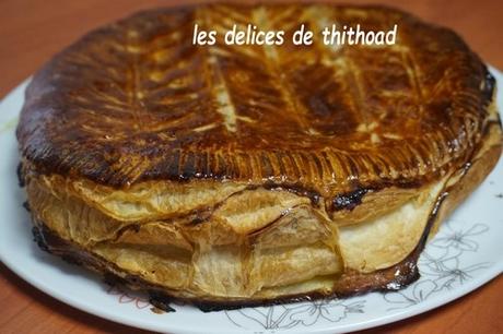 Galette des rois à la crème de noisettes et orange Galette des rois à la crème de noisettes et orange