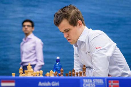 Grandissime favori, le champion du monde d'échecs Magnus Carlsen tentera de franchir la barre des 2900 points Elo - Photo © Alina L'Ami