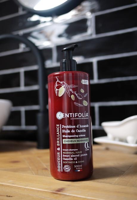 Centifolia : shampooing doux sans sulfate, aux protéines d'amande et à l'huile de camélia