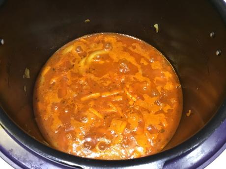Lentilles corail et carottes au curry au cookeo