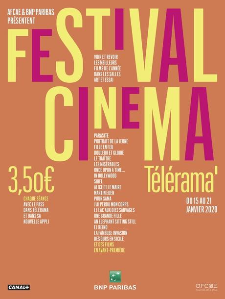 Festival Cinéma Télérama du 15 au 21 Janvier : la bande-annonce !