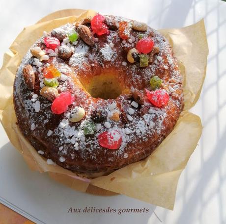 BRIOCHE DES ROIS A LA FLEUR D'ORANGER