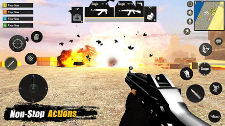 Télécharger Player Battleground Survival Offline Shooting Game APK MOD (Astuce) 2